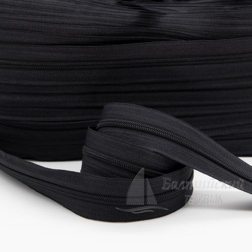 Молния рулонная витая Т3 черная БТ