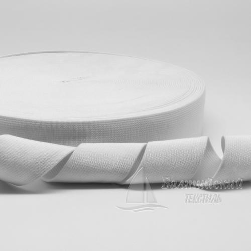 Резинка ткацкая 40мм белая