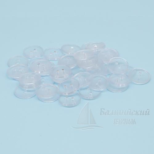 Пуговицы 17мм 2-х пр. прозрачные/цветные (полистирол) Пуговицы 17мм 2-х пр. прозрачные/цветные (полистирол)