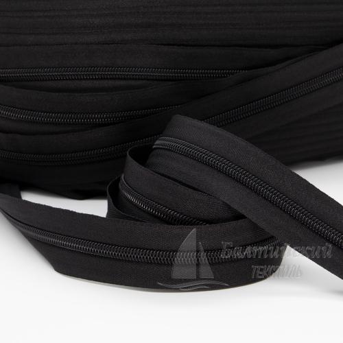 Молния рулонная витая Т8 черная БТ Молния рулонная витая Т8 черная БТ