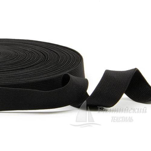 Резинка ткацкая 20мм черная РБ. Цена от 9,91 р. в Санкт-Петербурге