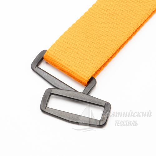 Рамка 1-щелевая 30мм черная (шлевка) POM