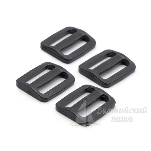 Пряжка 2 щели 20мм черная. Цена от 1,01 р. в Санкт-Петербурге