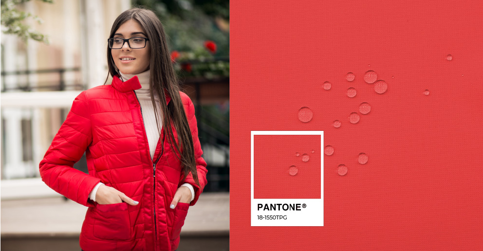 Модные цвета 2024-2025: Aurora Red (18-1550TPG) — Женственность и уверенность