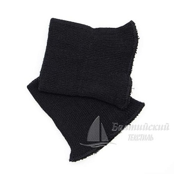 Манжеты трикотажные 8*10см хл70%/пэ30% 1х1 бесшовные черные. Цена от 21 р. в Санкт-Петербурге