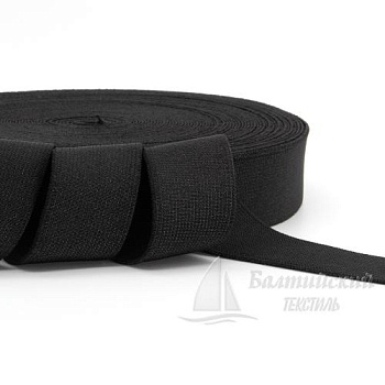 Резинка ткацкая 30мм черная БТ. Цена от 13,76 р. в Санкт-Петербурге