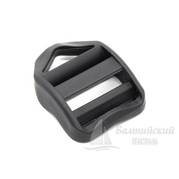 Пряжка 3 щели 25мм черная (рамка-регулятор) ПП. Цена от 1,82 р. в Санкт-Петербурге