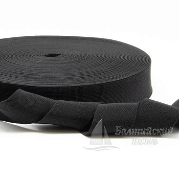 Резинка ткацкая 35мм черная. Цена от 18,51 р. в Санкт-Петербурге