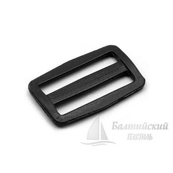 Пряжка 2 щели 30мм черная. Цена от 2,74 р. в Санкт-Петербурге