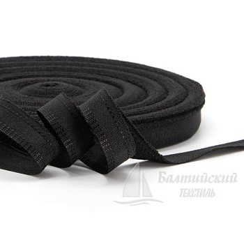 Лента брючная 15мм черная. Цена от 3,39 р. в Санкт-Петербурге