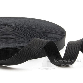 Резинка башмачная 20мм черная. Цена от 23,88 р. в Санкт-Петербурге