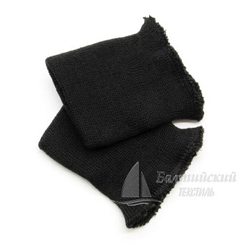 Манжеты трикотажные 8*10см ПАН (акрил) 1х1 бесшовные черные. Цена от 44 р. в Санкт-Петербурге