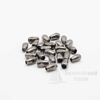Наконечник цилиндр пластик черный никель (500/1000шт) БТ. Цена от 0,53 р. в Санкт-Петербурге