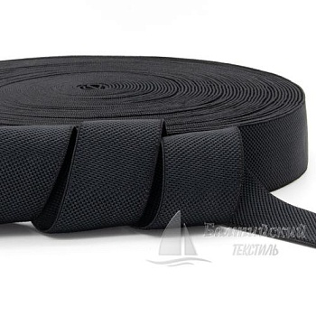 Резинка помочная 40мм черный РБ. Цена от 33,57 р. в Санкт-Петербурге