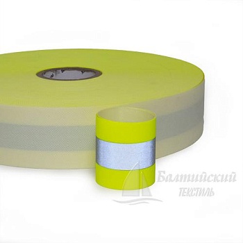 Лента световозвращающая огнестойкая XM-6010 полоса желтый 50мм. Цена от 64,02 р. в Санкт-Петербурге