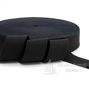 Резинка башмачная 40мм черная. Цена от 45,99 р. в Санкт-Петербурге