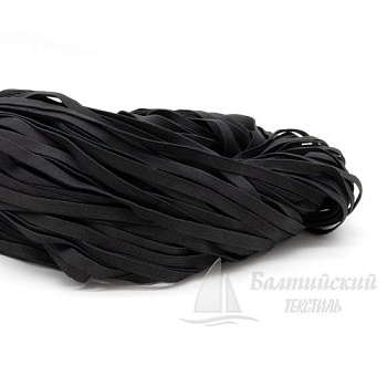 Резинка ткацкая 10мм черная. Цена от 6,64 р. в Санкт-Петербурге