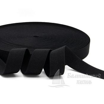 Резинка помочная 30мм черный БТ. Цена от 27,75 р. в Санкт-Петербурге